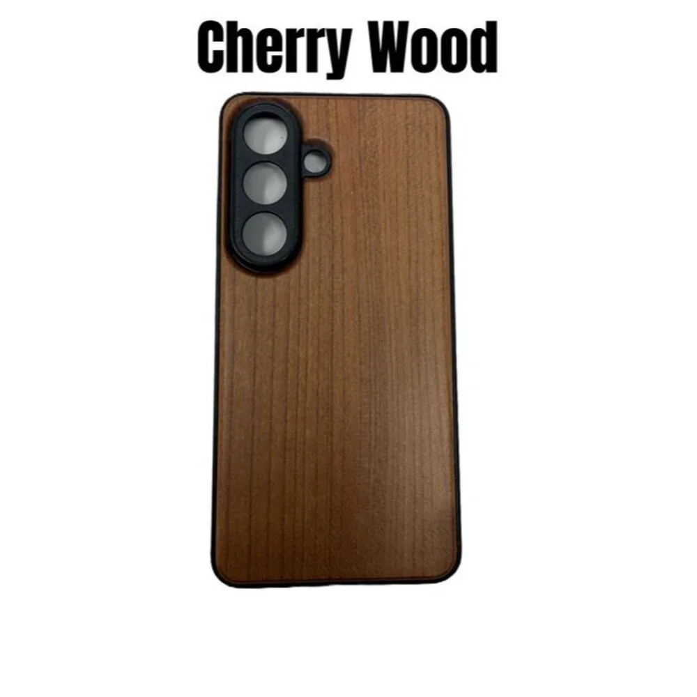 Wooden Samsung Galaxy S26 Phone Case - Wood Back